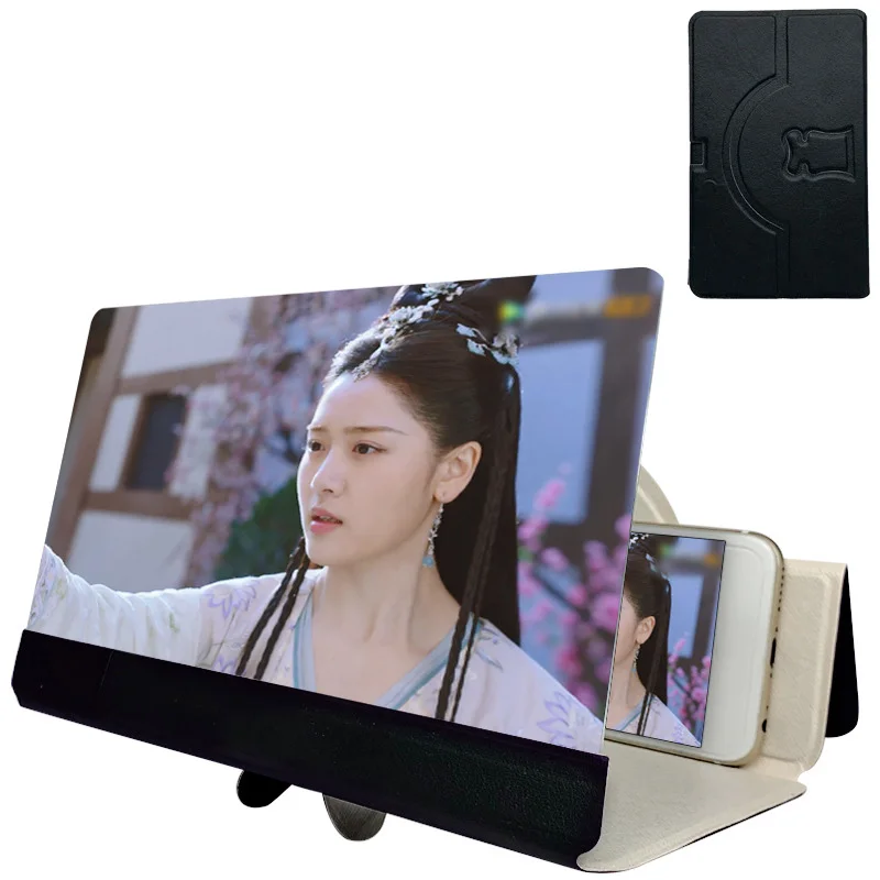 5d Cell Phone Screen Magnifier Hd Video Amplifier Stand Bracket for Smartphones Mobile Phone Accessories