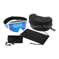 Electrically Heated Anti Fog Polarized Ski Goggles, Magnetic Interchangeable Gradient Lens,  for Winter Sports, Snowboarding 2