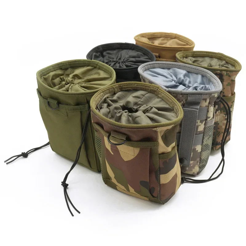 

Protable Molle Recovery Ammo Bag Tactical Dump Drop Pouch Magazine Pouch Military Hunting Airsoft Gun Accessories Sundries Pouch