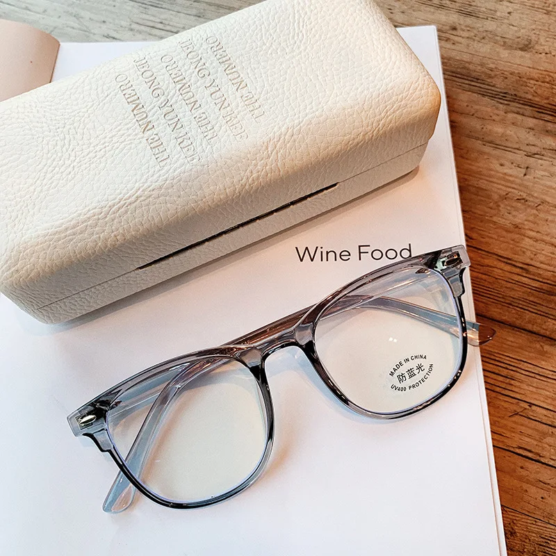 

-1.0-1.5-2.0-2.5-3.0-4.0 Myopia Glasses Men Women Transparent Finished Black Gray Eyeglasses Prescription Shortsighted Eyewear