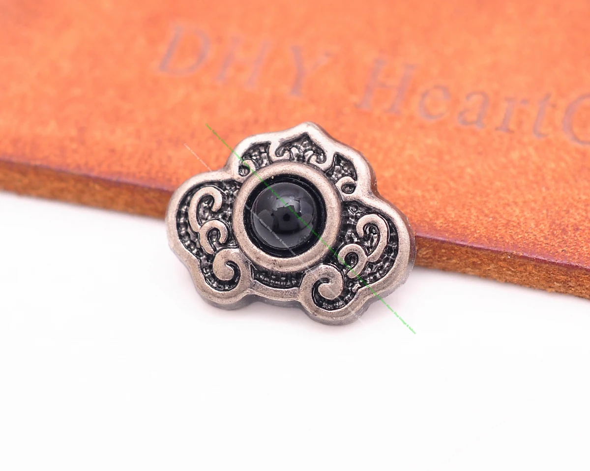 10 Stück 15*20mm Vintage Deko-Elemente für Geldbörsen, Lederarbeiten, Kragen-Accessoires, Conchos, DIY Handarbeit, Leder-Schraubverschluss für Geldbörsen – Detail 14