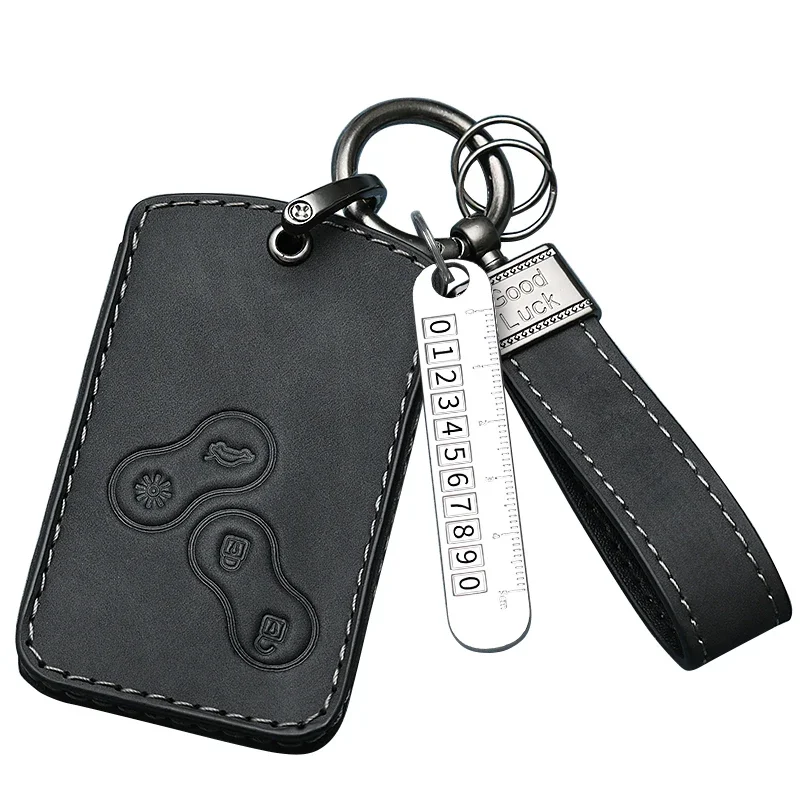 Key Case Cover for Renault Koleos Talisman etc. Car Key Shell
