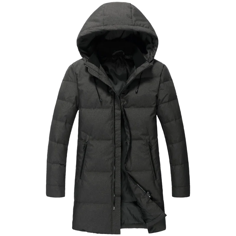 New Brand Russia Winter Men Casual 90%White Duck Down Jacket Men's Down Jackets And Coats Warm Jackets Overcoat
