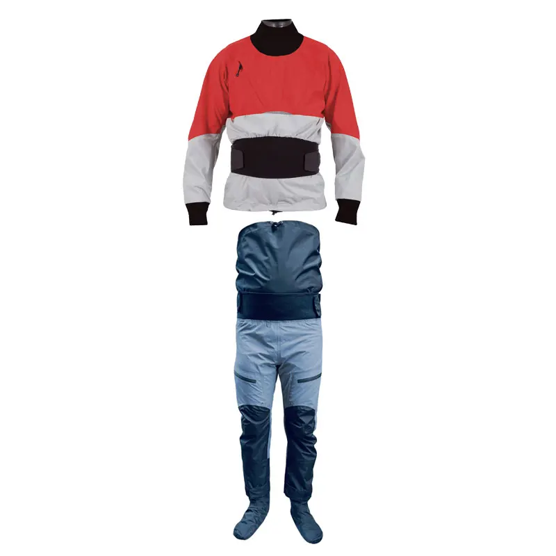 カヤック-防水パドリングジャケットとパンツセット,ドライスーツ