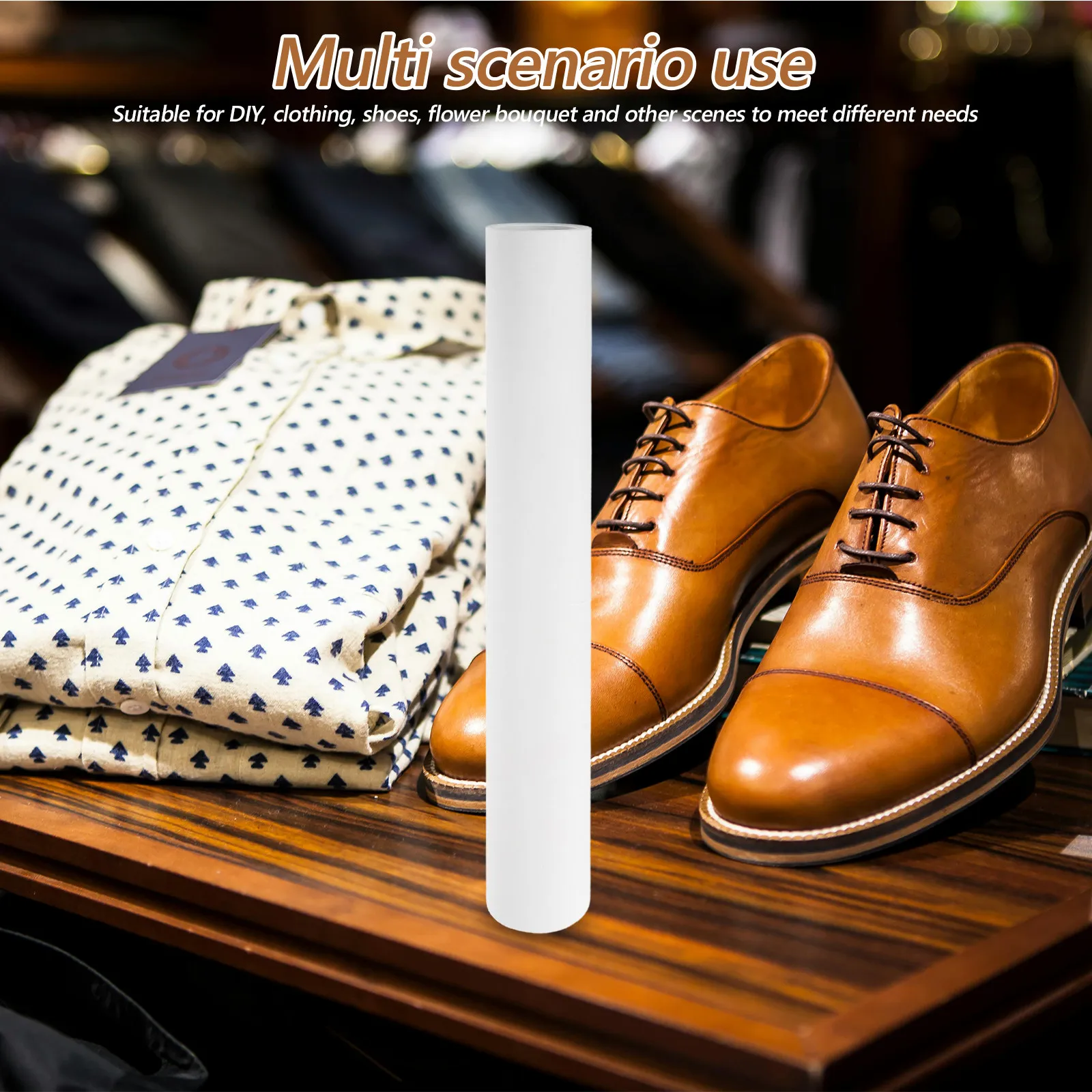 선물 포장, DIY 공예, 꽃꽂이, 포장, 예술 프로젝트, 우아한 장식 시트용 흰색 티슈 롤