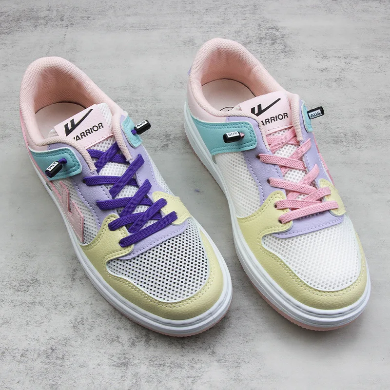 

Free binding metal capsule elastic buckle mesh elastic free tying elastic lazy shoelaces