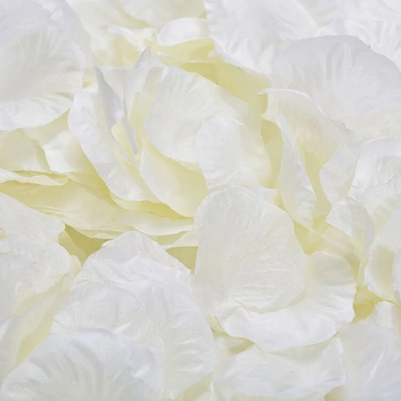 100/500/1000 piezas de pétalos de rosa artificiales, coloridos, románticos, para aniversario de boda, flores de rosa de seda para decoración de bodas, rosas