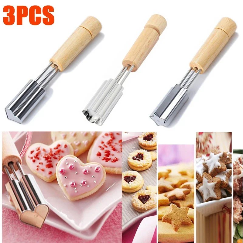 Stainless Steel Fruit Vegetable Cutter Mold Carrot Cucumber Cutter DIY Cartoon Cake Cookies Cutters Mold Kitchen Tools Accessory vegetable slicer fruit slicer vegetable cutter