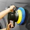 20/10Pcs Car Polishing Pad Bonnet 9 10 Inch Microfiber Auto Bonnet Polisher Soft Wool Wax Wash Buffer Cover Car Cleaning Tools 3