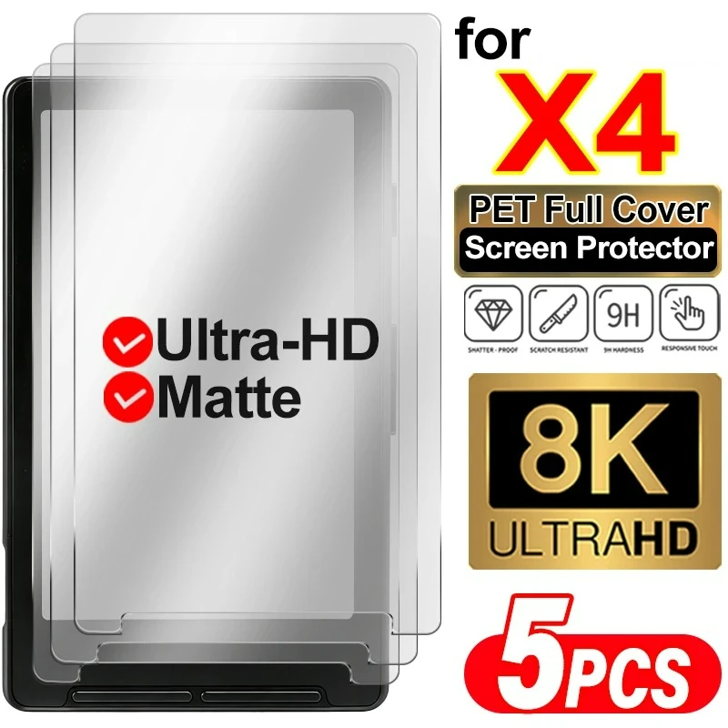 Matte & HD Clear Screen Protector - Anti-Fingerprint Full Coverage PET Film