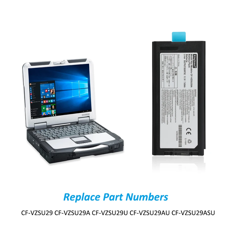 Batterie pour type/réf. CF-VZU29U 11,1V 7800mAh... - Prix pas cher