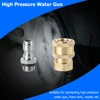 Pressure Water Gun 1/4 Quick Connector+M14x1.5 Connector for Snow Foam Lance 5