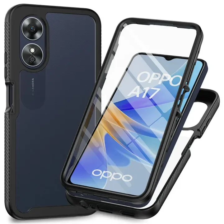Enhanced Crystal Bumper Case with 360° Protection and Shockproof Design