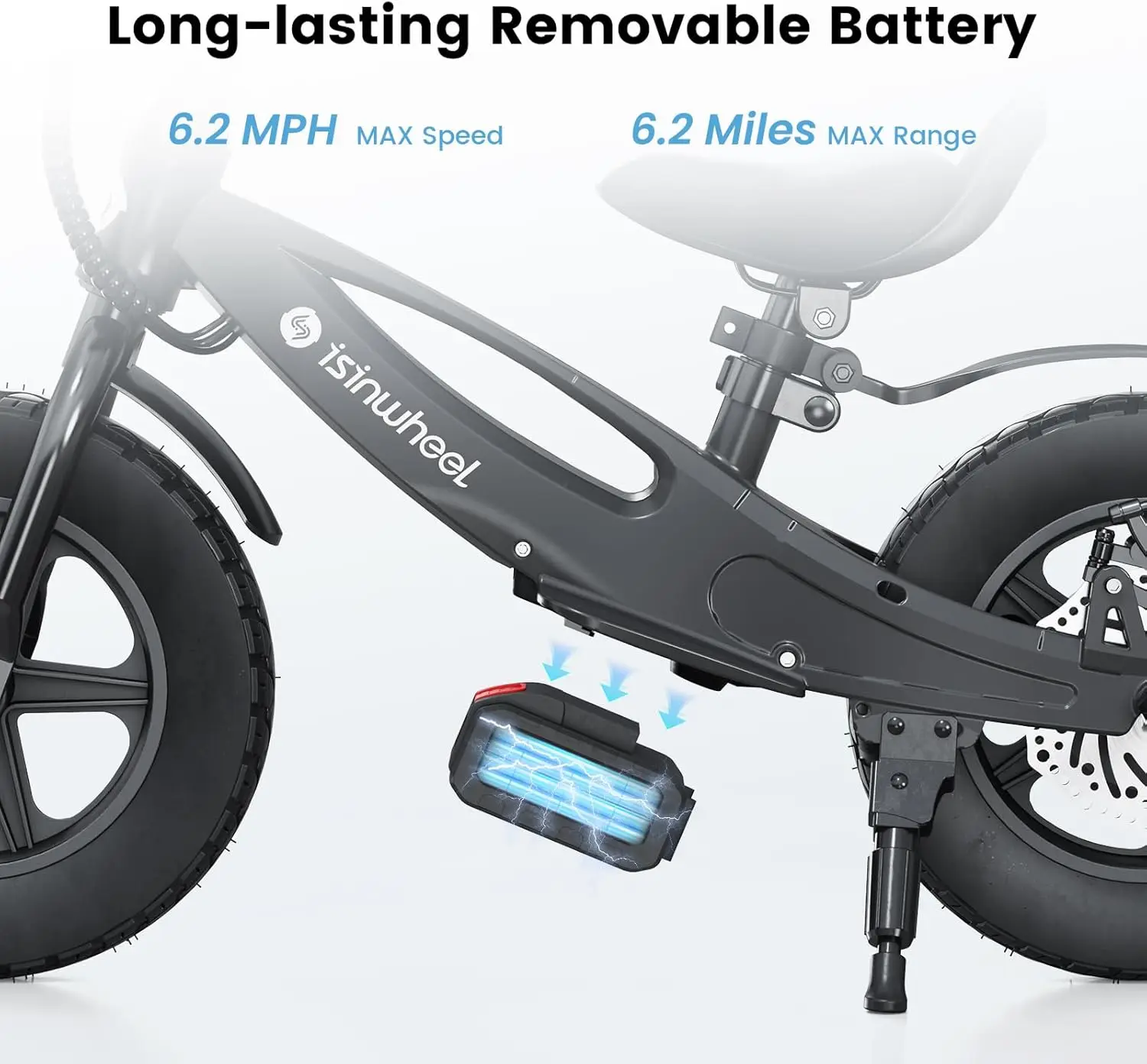 150W Kids E-Bike 5
