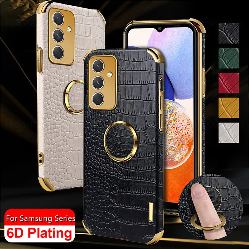 Protective Magnetic Car Ring Stand Holder Case with Shell Coque s