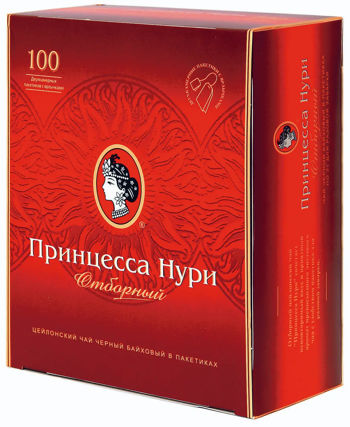 из 18 штук Чай черный Принцесса