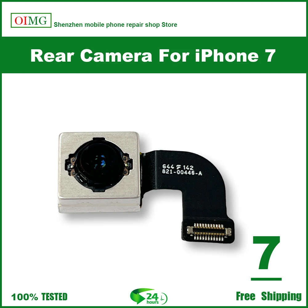 Rear Camera For iPhone 7 Back Camera Rear Main Lens Flex Cable Camera+Gift