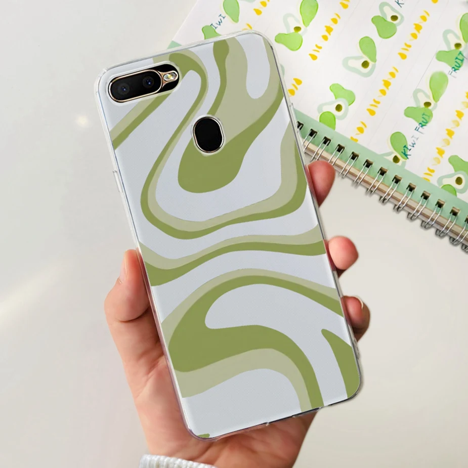 Luxury Painted Soft Silicone Phone Case - Elegant Back Cover Bags