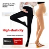 Maternity Stockings Large Size Adjustable Anti-Hooking Spring, Fall and Summer Pantyhose Bottoming Socks Women's Bottoming Pants 2