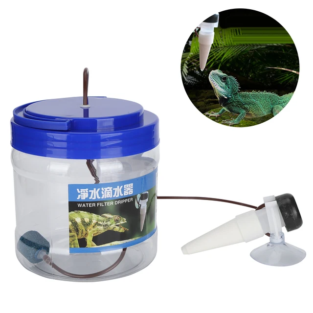 Reptile Water Dripper Reptile Watering Tool Reptile Water Dripper Kit Plants Irrigation Devices Reptile Humidifier Watering Tool 2