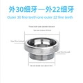 External M30 to M22