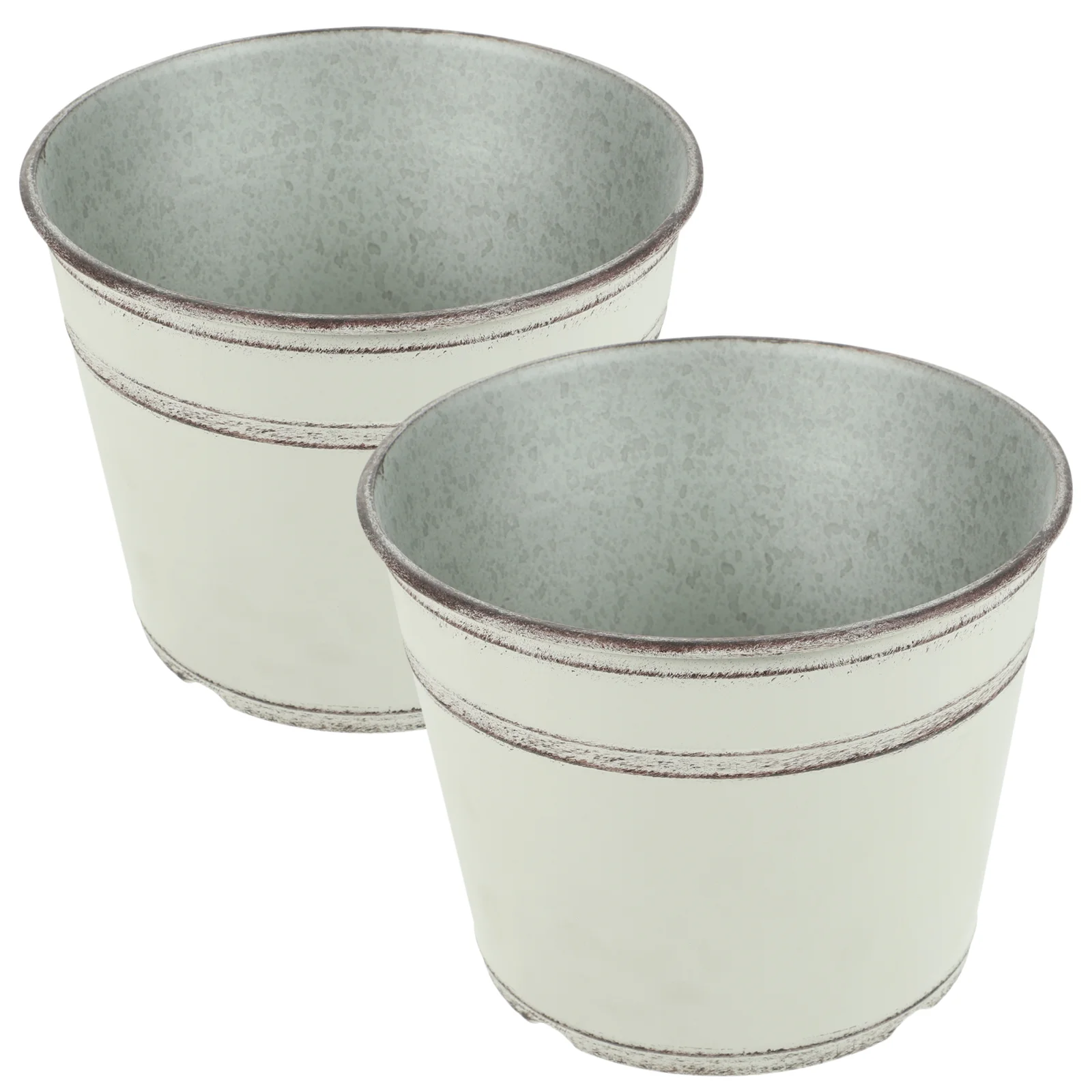 

2 Pcs Orchid Nursery Pot Plastic Pots Flower Planting Large Planter Flowerpot Garden Indoor Planters