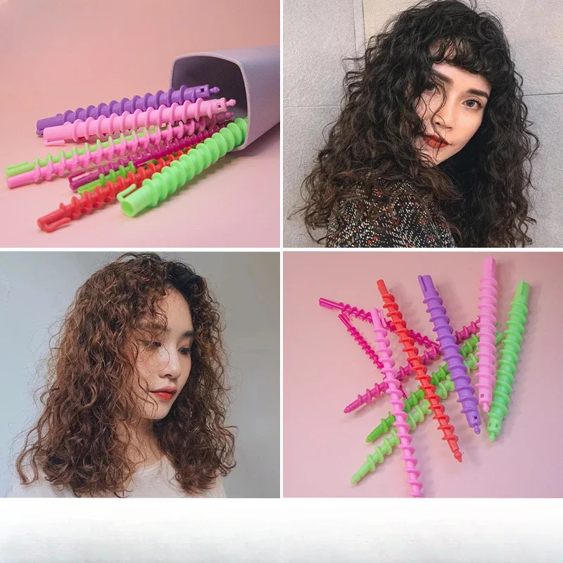 Self-Grip Hair Rollers Heatless Hair Curlers DIY Styling Tools 3PCS