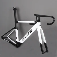 Cadre de vélo de route ultraléger en Fiber de carbone T1000 700 * 28C BB86 cadre de vélo de route frein à disque de routage interne complet Di2 47-58 cm 1