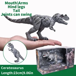 Dinosaur Adventure Transforming Toy - Tyrannosaurus & Triceratops Action Figures for Kids (Ceratosaurus)