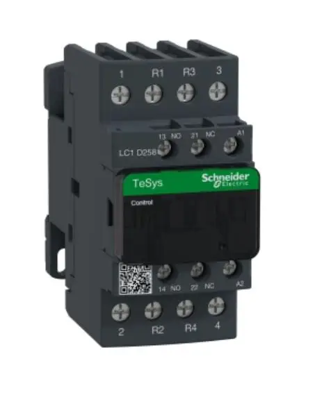 

LC1D258 LC1D258B7 LC1D258B7C LC1-D258B7C TeSys D контактор-4P(2 NO + 2 NC) - AC-1 - = 440 В 40 A - 24 В AC катушка