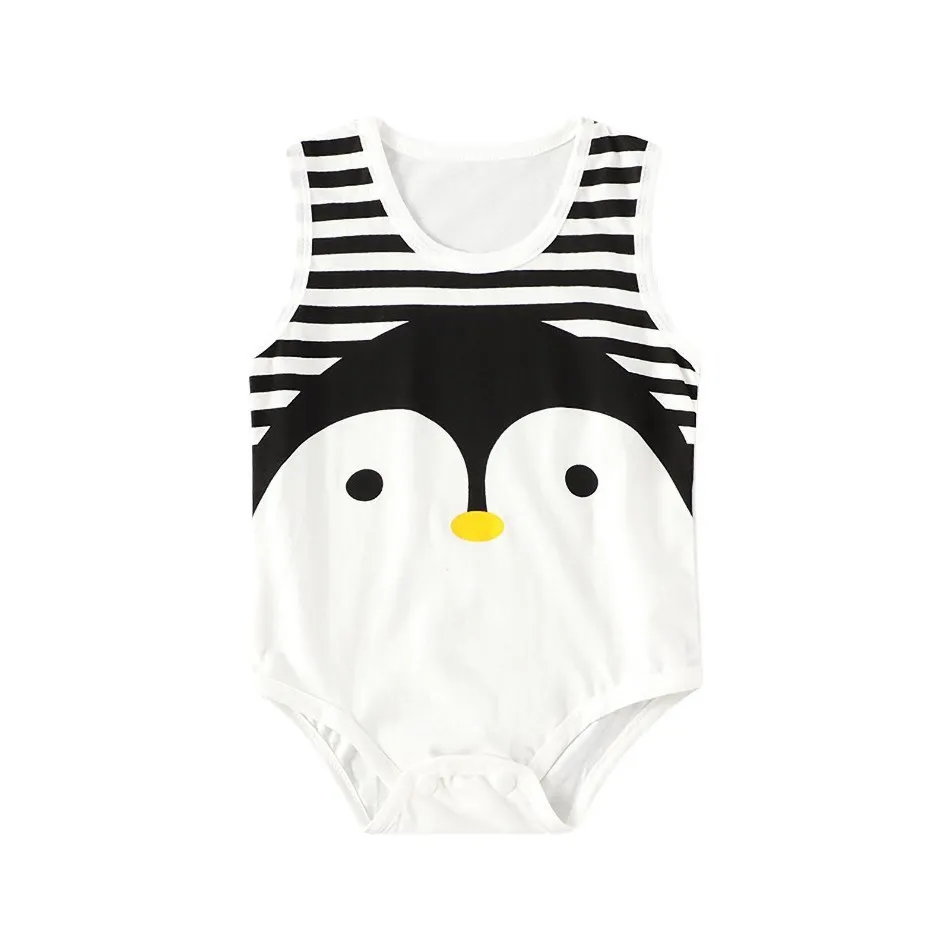 Summer Baby Sleeveless Animal Romper 2