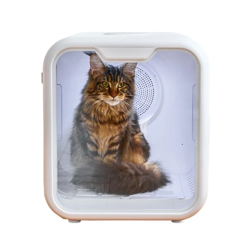 Large Capacity Smart Pet Drying Box Home Use Silent Pet Drying Box Suitable for Cats and Puppies Portable Smart Dryer