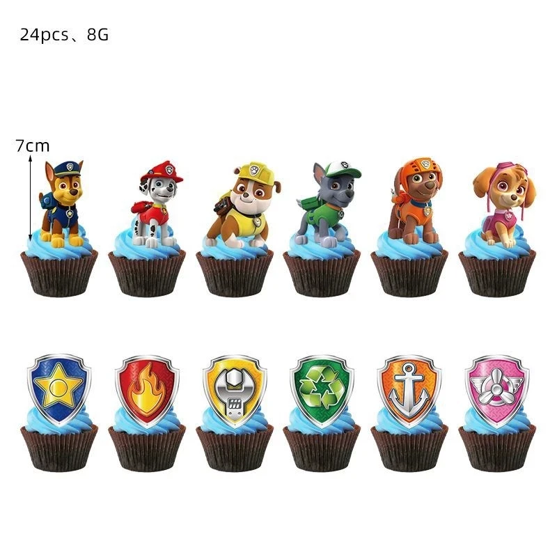 Paw Patrol Geburtstagsdekoration Skye Geburtstagsdekorationen Set Luftballons Hintergrund Teller Tassen Paw Patrol Geburtstagsparty Gastgeschenke Geschenk – Detail 31