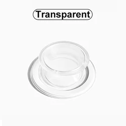 Magnetic Mobile Phone Grip and Stand with Universal Attachment (Transparent)