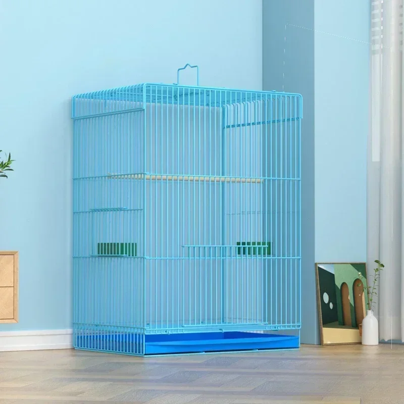 Quail Black Bird Cage Canary Perches Animal Parrot Cat Breeding Box Bird Cage Chinchilla Gabbia Per Uccelli Decoration