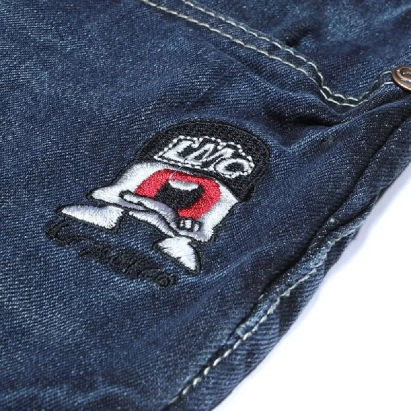 Men's Streetwear Baggy Jean Loose Big Size Y2K Street Fashion Wide Leg Pant Straight Male Harem Denim Trouser Oversize Hip Hop wide leg pants