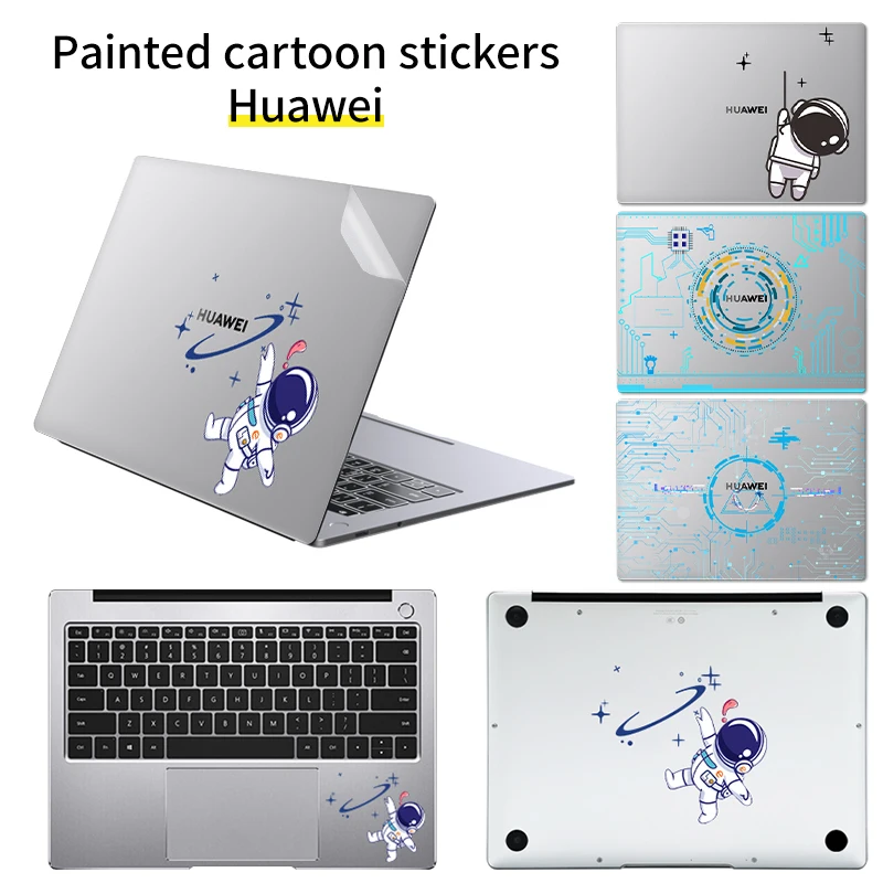 Laptop Sticker For 2024 Huawei MateBook D14/D15/D16/X PRO/14S/16S 14 15 16 inches terproof Cartoon Decal Notebook Computer Skin