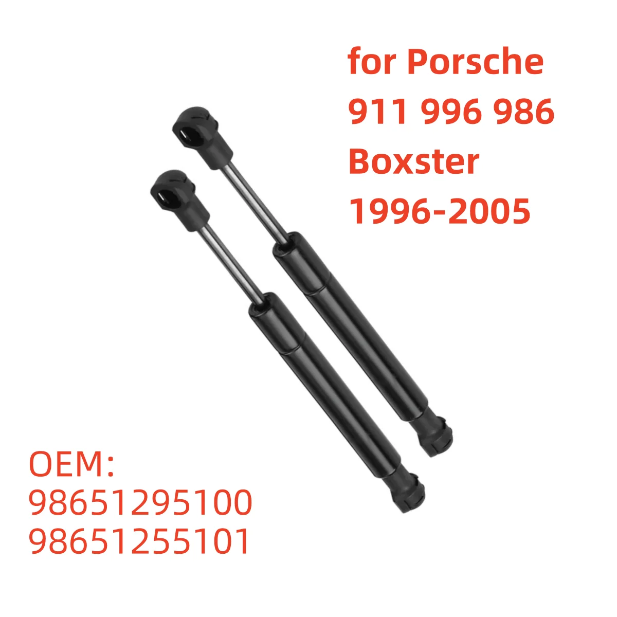 98651295100 Per Porsche 911 996 986 Boxster 1996-2005 Car Rear Boot Trunk Portellone Posteriore Gas Strut Ammortizzatore Supporto Shock Bar