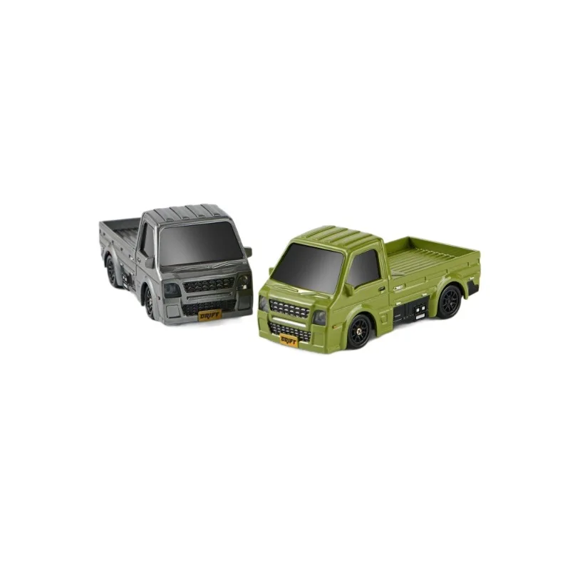 High-Speed 1:64 Scale Mini RC Drift Truck Toy