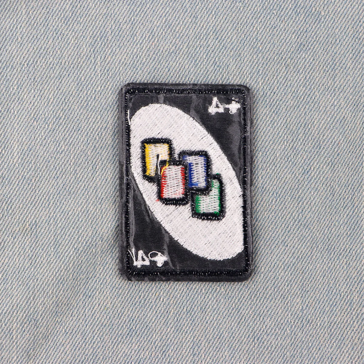 The Card-Game Patches For Clothing Patches Appliques Iron on Badges Clothes Stickers DIY Sewing Embroideriy Stripes