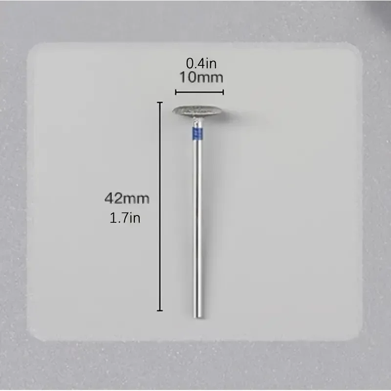 Removal Head Diamond Electric Nail Drill Bit Disc Grinding Burr T Mills Grinder Cuticle Cutter Art Tools Nail Polishing Bits