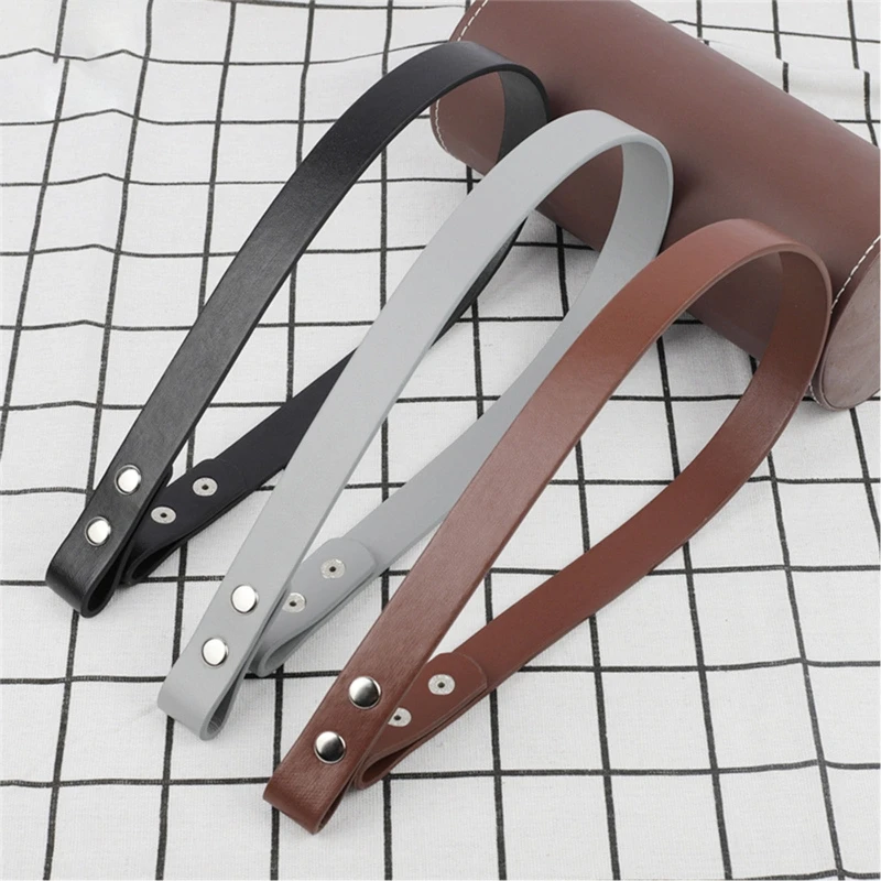 2X PU Leather Tote Bag Strap Replacement for Handbag Detachable