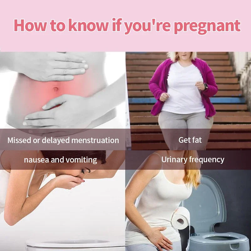 Early Pregnancy Test Pen for Women HCG Testing Kit Strip Female Urine Measuring Pregnancy Check 7pcs
