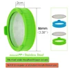 86mm Wide Mouth Sprouting Jar Filter cap Stainless Steel Screen Seed Germination Tray Kit for Peas Bean Sprouts Seedling Growth 2