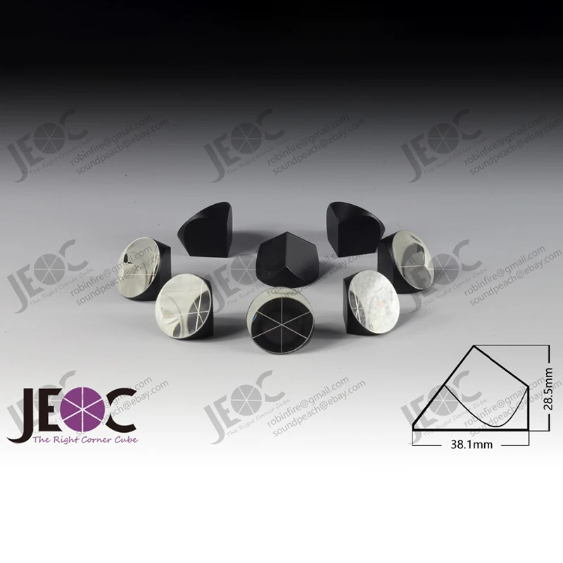 

JEOC 1,5 дюйма, фотоотражатель с алюминиевым покрытием, высота 38,1 мм, 5 Дуг