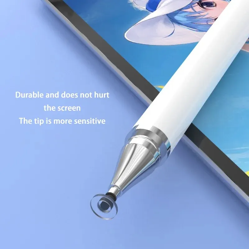 2 in 1 Universal Stylus Pen Drawing Screen Touch Pen Tablet Pen for IPhone IPad Tablet Capacitive Touch Pencil for Android Ios