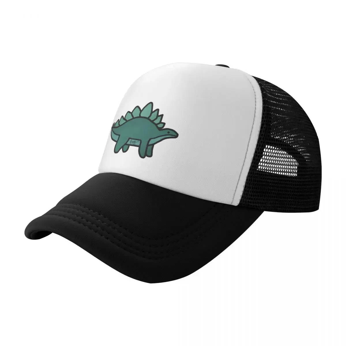 

Stegosaurus Doodle Baseball Cap Trucker Hat Hip Hop Military Cap Man Girl'S Hats Men's