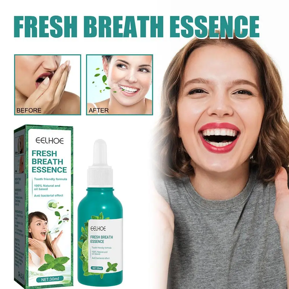 5PCS 30ml Mouth Spray Breath Freshener Bad Mouth Smell Removing Care Mint Cool Drop Mint Breath Oral To Oral Rid Of Bad Get Drop