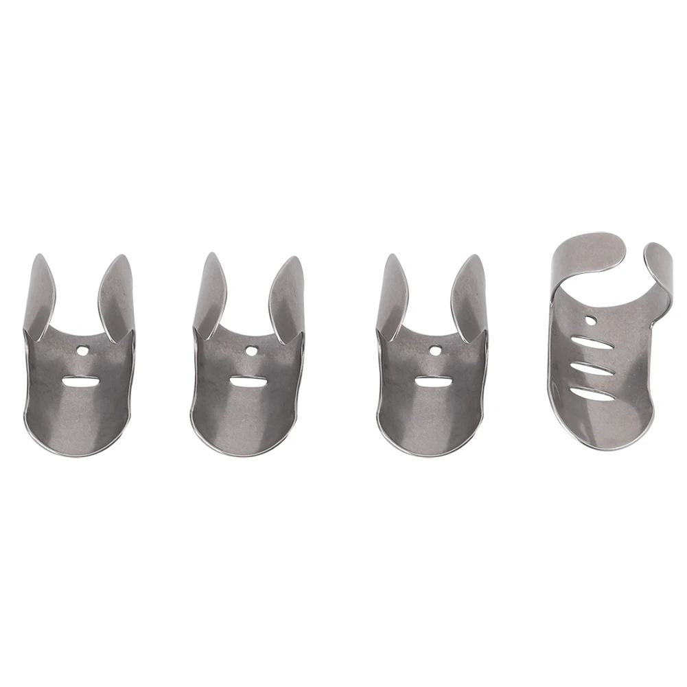 4pcs/Set Stainless Steel Finger Protector for Cooking