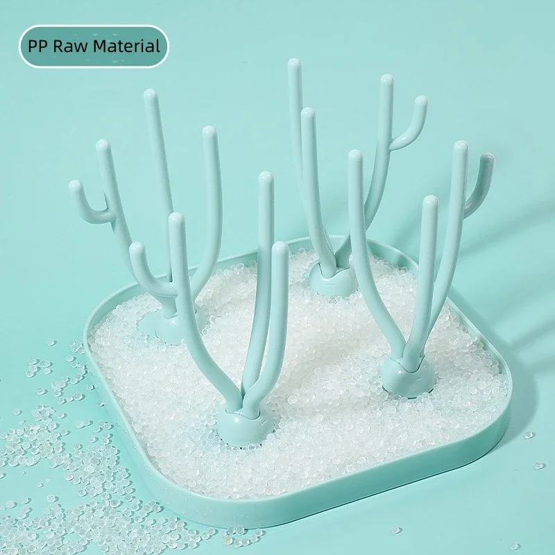Bottle Drying Rack Tree Branch Design Allows Multiple Items to Be Hung and Air-dried Simultaneously